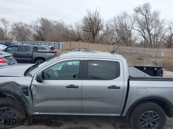 2024 Ford Ranger XLT with VIN 1FTER4HH6RLE05367, listed as a IAAI auction lot 41489296 with 9,509 mi miles. Bid and sale history available at carsss.com. Image 14.