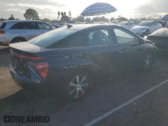 2018 Toyota Mirai with VIN JTDBVRBDXJA005443, listed as a Copart auction lot 85090614 with 70,165 mi miles and Salvage title. Bid and sale history available at DreamBid. Image 3.