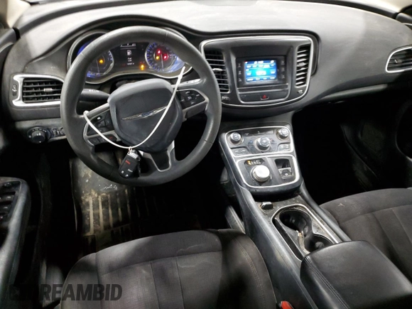 2015 Chrysler 200 Limited with VIN 1C3CCCAB9FN662133, listed as a Copart auction lot 45661145 with 164,827 mi miles and Salvage Title. Bid and sale history available at carsss.com. Image 8.