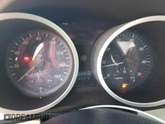 2006 Mercedes-Benz SLK-Class 3.0L with VIN WDBWK54F66F114895, listed as a Copart auction lot 55417885 with 128,984 mi miles and Salvage Title. Bid and sale history available at carsss.com. Image 9.