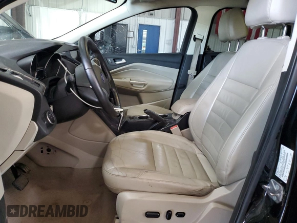 2015 Ford Escape Titanium with VIN 1FMCU9J91FUB77592, listed as a Copart auction lot 62727355 with 94,131 mi miles and Salvage title. Bid and sale history available at DreamBid. Image 7.