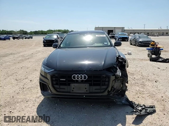2019 Audi Q8 Premium Plus with VIN WA1EVAF19KD020962, listed as a Copart auction lot 57027725 with 133,995 mi miles and Salvage title. Bid and sale history available at DreamBid. Image 15.
