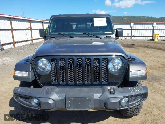 2023 Jeep Gladiator Sport S z VIN 1C6HJTAG2PL575276, wystawiony jako IAAI lot #42056473 z przebiegiem 17 043 mil mil oraz . Historia ofert i sprzedaży dostępna na DreamBid. Obrazek 12.