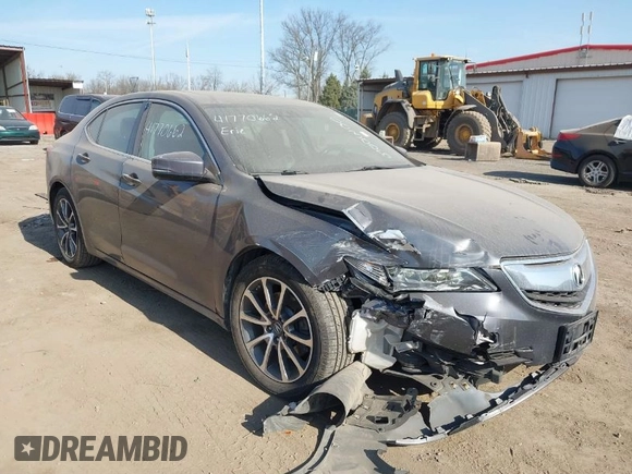 2017 Acura TLX V6 w/Technology Pkg with VIN 19UUB2F5XHA003005, listed as a IAAI auction lot 41770662 with 78,521 mi miles. Bid and sale history available at carsss.com. Image 1.
