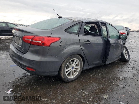 2016 Ford Focus SE with VIN 1FADP3F26GL354210, listed as a Copart auction lot 50378885 with 9,617 mi miles and Salvage Title. Bid and sale history available at DreamBid. Image 3.