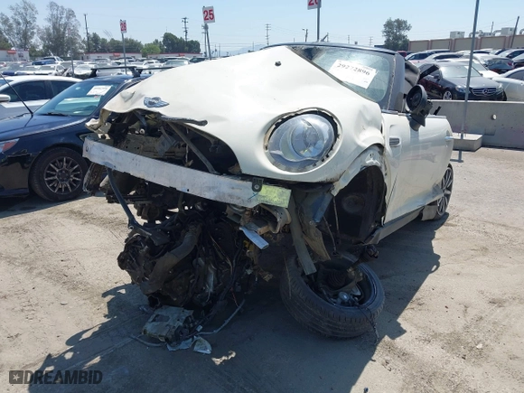 2017 MINI Convertible Cooper with VIN WMWWG5C31H3C99176, listed as a IAAI auction lot 29272896 with 23,200 mi miles. Bid and sale history available at carsss.com. Image 6.