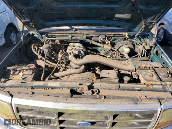 1992 Ford F-150 with VIN 1FTDF15NXNNB01339, listed as a Copart auction lot 76107684 with 124,732 mi miles and Clean title. Bid and sale history available at DreamBid. Image 11.
