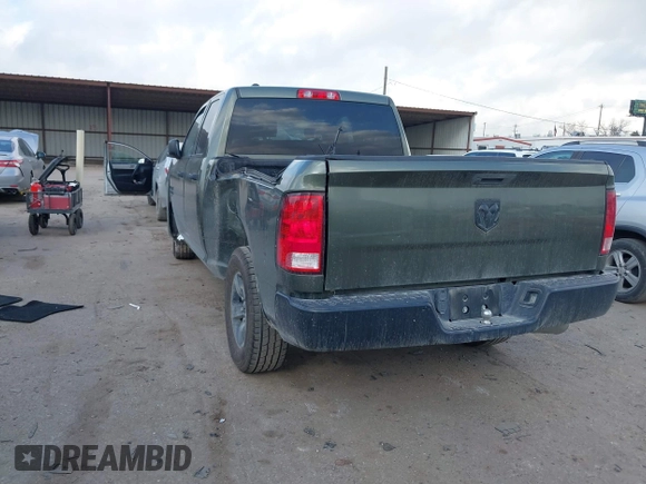 2021 Ram 1500 Tradesman with VIN 1C6RR6FG4MS569116, listed as a IAAI auction lot 41510076 with 80,168 mi miles and . Bid and sale history available at DreamBid. Image 3.