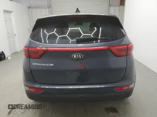 2018 Kia Sportage LX with VIN KNDPM3AC3J7481996, listed as a Copart auction lot 48218365 with 113,007 mi miles and Clean Title. Bid and sale history available at DreamBid. Image 6.