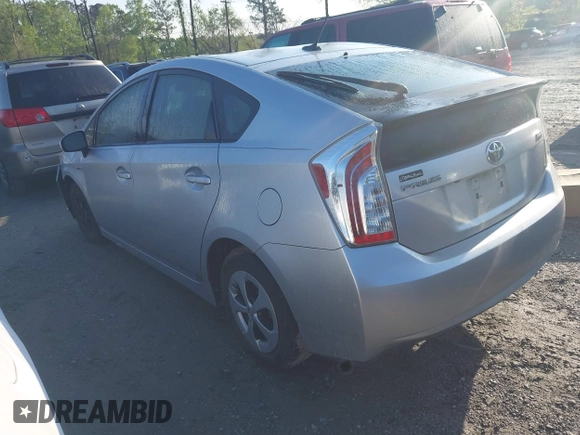 2012 Toyota Prius One with VIN JTDKN3DU6C1524096, listed as a IAAI auction lot 41938316 with 193,907 mi miles and . Bid and sale history available at DreamBid. Image 3.