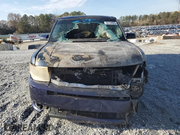 2011 Ford Flex SEL with VIN 2FMGK5CCXBBD31242, listed as a Copart auction lot 85134084 with Not Provided miles and Salvage Title. Bid and sale history available at carsss.com. Image 5.