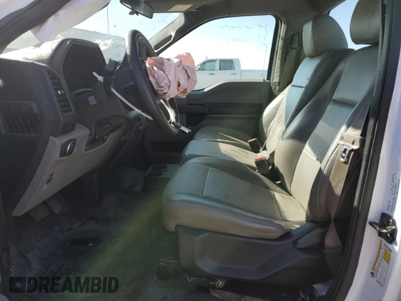 2017 Ford F-150 XL with VIN 1FTMF1C82HKD71605, listed as a Copart auction lot 44378285 with 81,978 mi miles and Salvage Title. Bid and sale history available at carsss.com. Image 7.