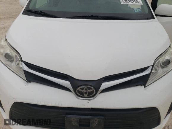 2020 Toyota Sienna LE Auto Access Seat с VIN 5TDKZ3DC1LS053764, выставлен на аукционе Copart как лот 53616155 с пробегом 108 778 миль миль и Списание • Salvage title. История ставок и продаж доступна на DreamBid. Изображение 14.