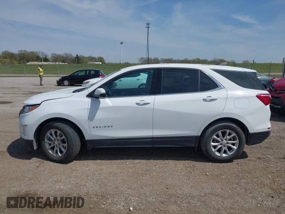 2019 Chevrolet Equinox LT with VIN 3GNAXKEV5KL268412, listed as a IAAI auction lot 42022214 with 81,513 mi miles and . Bid and sale history available at DreamBid. Image 14.