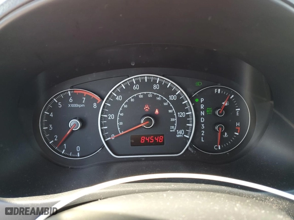 2007 Suzuki SX4 with VIN JS2YB413X75109453, listed as a Copart auction lot 42185675 with 84,548 mi miles and Salvage Title. Bid and sale history available at carsss.com. Image 9.