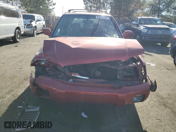 2001 Subaru Forester S w/Premium Pkg with VIN JF1SF65671H749135, listed as a Copart auction lot 83411494 with 200,879 mi miles and Salvage Title. Bid and sale history available at carsss.com. Image 5.