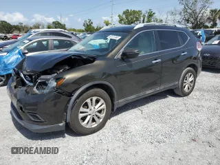 2015 Nissan Rogue SL z VIN 5N1AT2MV2FC811234, wystawiony jako Copart lot #60131365 z przebiegiem 118 087 mil mil oraz Szkoda całkowita • Salvage title. Historia ofert i sprzedaży dostępna na DreamBid. Obrazek 1.