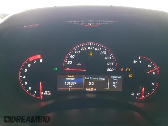 2016 Cadillac ATS-V z VIN 1G6AN1RY2G0143257, wystawiony jako Copart lot #85564344 z przebiegiem 101 867 mil mil oraz Tytuł czysty. Historia ofert i sprzedaży dostępna na DreamBid. Obrazek 9.
