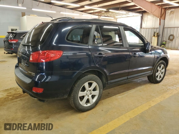 2007 Hyundai Santa Fe SE with VIN 5NMSH73E77H072938, listed as a Copart auction lot 59498355 with 150,779 mi miles and Salvage title. Bid and sale history available at DreamBid. Image 3.