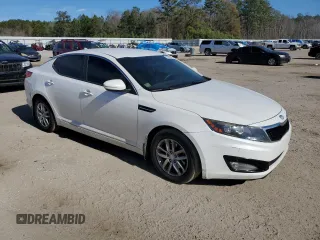 2013 Kia Optima LX with VIN KNAGM4A72D5359748, listed as a Copart auction lot 42993245 with 164,420 mi miles and Salvage Title. Bid and sale history available at carsss.com. Image 4.