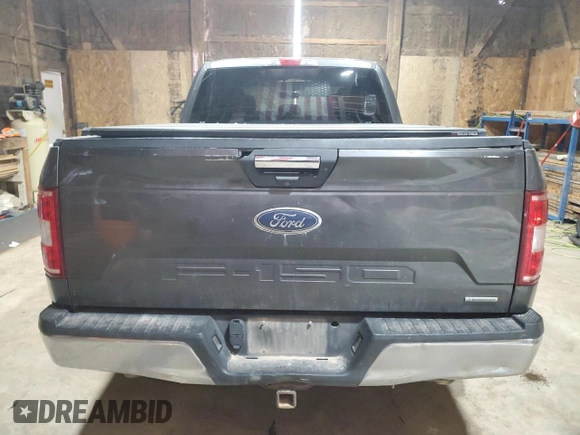 2018 Ford F-150 XL с VIN 1FTFX1EG7JKF57219, выставлен на аукционе Copart как лот 48829385 с пробегом 128 332 миль миль и Списание • Salvage title. История ставок и продаж доступна на DreamBid. Изображение 6.