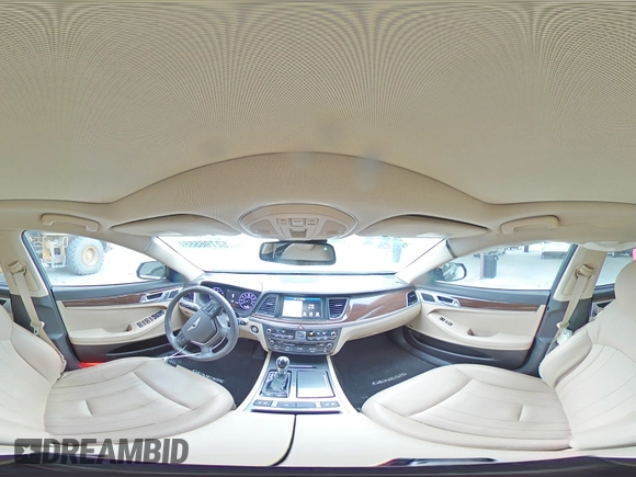 2017 Genesis G80 3.8L z VIN KMHGN4JE0HU180808, wystawiony jako Copart lot #52796555 z przebiegiem 81 598 mil mil oraz Szkody całkowita. Historia ofert i sprzedaży dostępna na DreamBid. Obrazek 13.