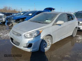 2017 Hyundai Accent SE with VIN KMHCT5AE8HU338564, listed as a IAAI auction lot 41359420 with 108,828 mi miles. Bid and sale history available at carsss.com. Image 2.