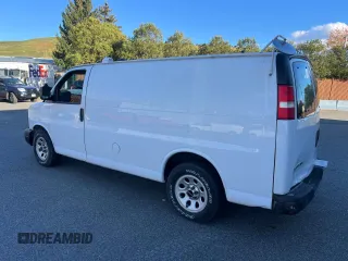 2013 GMC Savana Cargo Van with VIN 1GTS8AF44D1151490, listed as a Copart auction lot 79363094 with 93,210 mi miles and Clean Title. Bid and sale history available at carsss.com. Image 3.