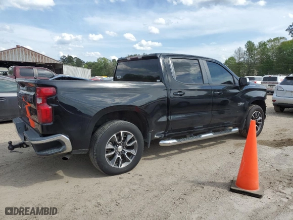 2019 Chevrolet Silverado 1500 LT with VIN 3GCPWCED3KG160866, listed as a Copart auction lot 50388355 with 150,419 mi miles and Salvage Title. Bid and sale history available at carsss.com. Image 3.
