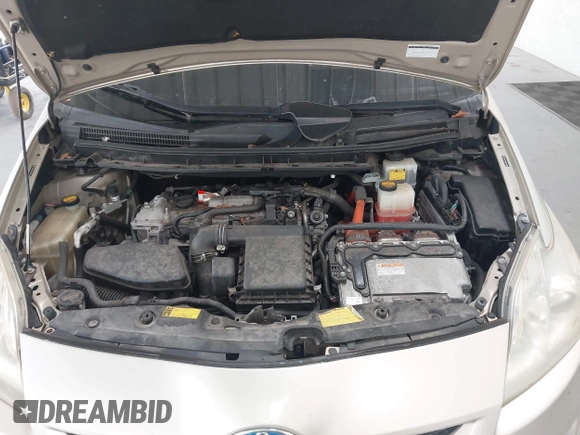 2011 Toyota Prius I with VIN JTDKN3DU1B0273976, listed as a IAAI auction lot 42193077 with 348,080 mi miles and . Bid and sale history available at DreamBid. Image 10.