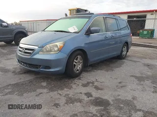 2007 Honda Odyssey EX-L z VIN 5FNRL38717B035384, wystawiony jako IAAI lot #41976861 z przebiegiem 211 640 mil mil oraz . Historia ofert i sprzedaży dostępna na DreamBid. Obrazek 17.