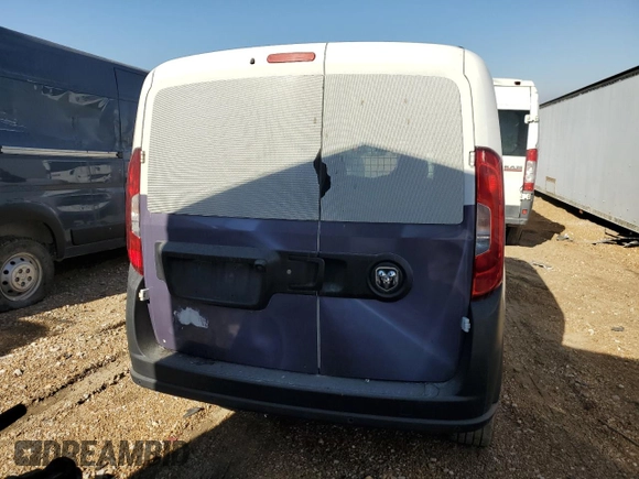 2018 Ram ProMaster City Cargo Tradesman with VIN ZFBERFAB6J6L64150, listed as a Copart auction lot 81081743 with 251,687 mi miles and . Bid and sale history available at DreamBid. Image 6.