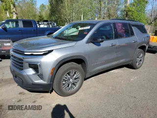 2024 Chevrolet Traverse AWD LT with VIN 1GNEVGKS5RJ189421, listed as a Copart auction lot 53678385 with 17,019 mi miles and Clean Title. Bid and sale history available at carsss.com. Image 1.