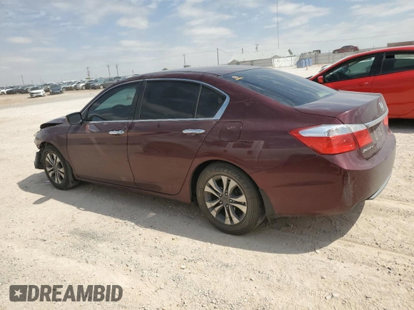 2014 Honda Accord LX with VIN 1HGCR2F37EA086670, listed as a Copart auction lot 53155125 with 203,156 mi miles and Salvage Title. Bid and sale history available at carsss.com. Image 2.