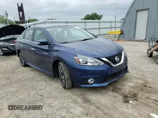 2017 Nissan Sentra SR with VIN 3N1AB7AP1HY254596, listed as a Copart auction lot 54683265 with 81,475 mi miles and Salvage title. Bid and sale history available at DreamBid. Image 13.