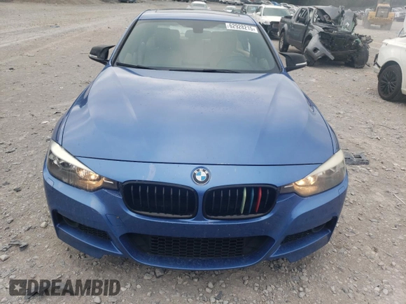 2015 BMW 3 Series 328i xDrive with VIN WBA3B5G50FNS12329, listed as a Copart auction lot 62928215 with 146,562 mi miles and Salvage title. Bid and sale history available at DreamBid. Image 5.