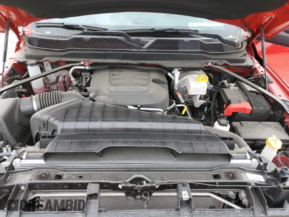 2024 Ram 2500 Big Horn с VIN 3C6UR5DJ9RG400338, выставлен на аукционе Copart как лот 54752495 с пробегом 4 854 миль миль и Чистый • Clean title. История ставок и продаж доступна на DreamBid. Изображение 11.