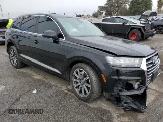 2017 Audi Q7 Premium Plus with VIN WA1LAAF78HD021987, listed as a Copart auction lot 48603955 with 100,617 mi miles and Salvage Title. Bid and sale history available at carsss.com. Image 4.
