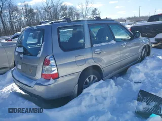 2007 Subaru Forester X w/Premium Pkg with VIN JF1SG65687H732558, listed as a IAAI auction lot 41241527 with 178,967 mi miles. Bid and sale history available at carsss.com. Image 4.