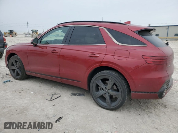 2022 Genesis GV70 Sport with VIN KMUMCDTCXNU011073, listed as a Copart auction lot 88661615 with 34,297 mi miles and Salvage title. Bid and sale history available at DreamBid. Image 2.