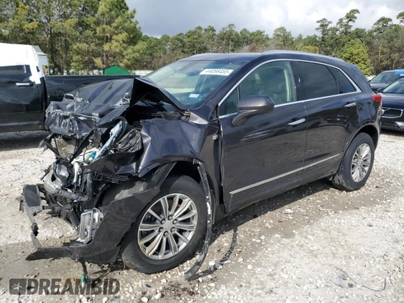2019 Cadillac XT5 Luxury FWD with VIN 1GYKNCRS4KZ124331, listed as a Copart auction lot 44056455 with 66,449 mi miles and Salvage Title. Bid and sale history available at DreamBid. Image 1.