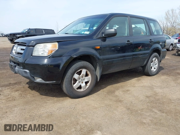 2007 Honda Pilot LX with VIN 5FNYF28117B044692, listed as a IAAI auction lot 42081205 with 173,744 mi miles and . Bid and sale history available at DreamBid. Image 2.