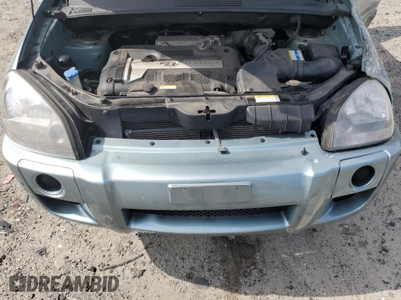 2007 Hyundai Tucson GLS with VIN KM8JM12B27U493059, listed as a Copart auction lot 66892704 with 36,562 mi miles and Salvage Title. Bid and sale history available at carsss.com. Image 13.