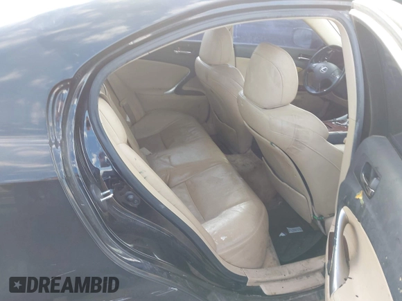 2007 Lexus IS 350 with VIN JTHBE262975014926, listed as a IAAI auction lot 42738516 with Not provided miles and . Bid and sale history available at DreamBid. Image 8.
