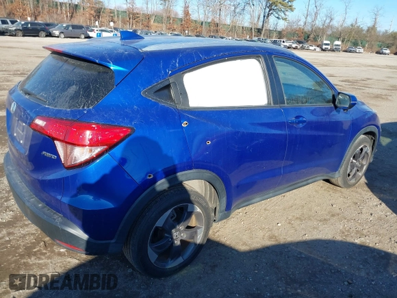 2018 Honda HR-V EX-L Navi with VIN 3CZRU6H74JM705814, listed as a IAAI auction lot 41296671 with 56,702 mi miles. Bid and sale history available at carsss.com. Image 13.