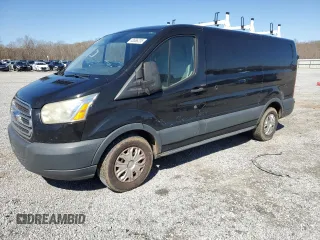 2015 Ford Transit Cargo with VIN 1FTNE1YM9FKB27413, listed as a Copart auction lot 53175155 with 262,291 mi miles and Salvage Title. Bid and sale history available at carsss.com. Image 1.