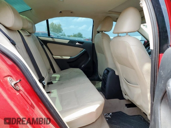 2012 Volkswagen Jetta SE with VIN 3VWDP7AJ8CM385318, listed as a Copart auction lot 56513355 with 193,764 mi miles and Salvage title. Bid and sale history available at DreamBid. Image 10.