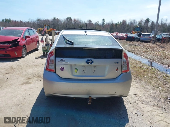 2012 Toyota Prius One with VIN JTDKN3DU8C5422968, listed as a IAAI auction lot 42080548 with 240,308 mi miles. Bid and sale history available at carsss.com. Image 16.