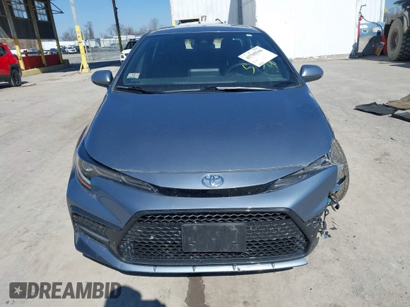2020 Toyota Corolla SE with VIN JTDS4RCE5LJ015388, listed as a IAAI auction lot 41705544 with 87,322 mi miles and . Bid and sale history available at DreamBid. Image 12.