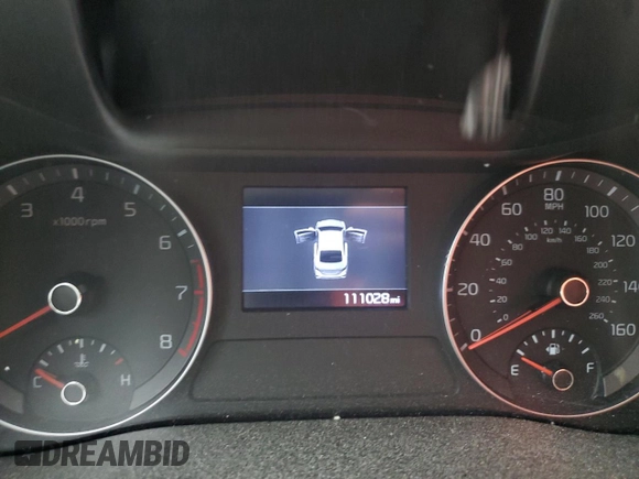 2019 Kia Forte LXS with VIN 3KPF24AD1KE056858, listed as a Copart auction lot 52228085 with 111,028 mi miles and Non repairable. Bid and sale history available at DreamBid. Image 9.